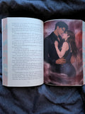 Page overlay, semi transparent character art of Jasper and Eliza from A Secret in the Garden