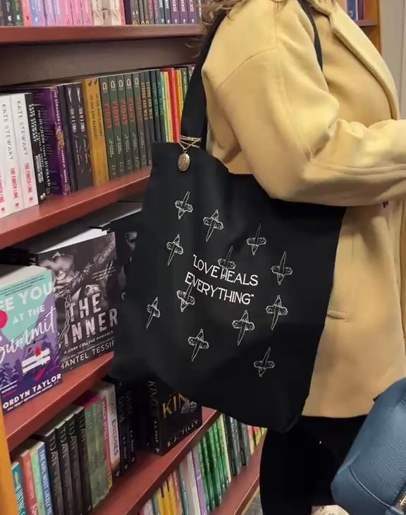 "Love Heals Everything" Tote